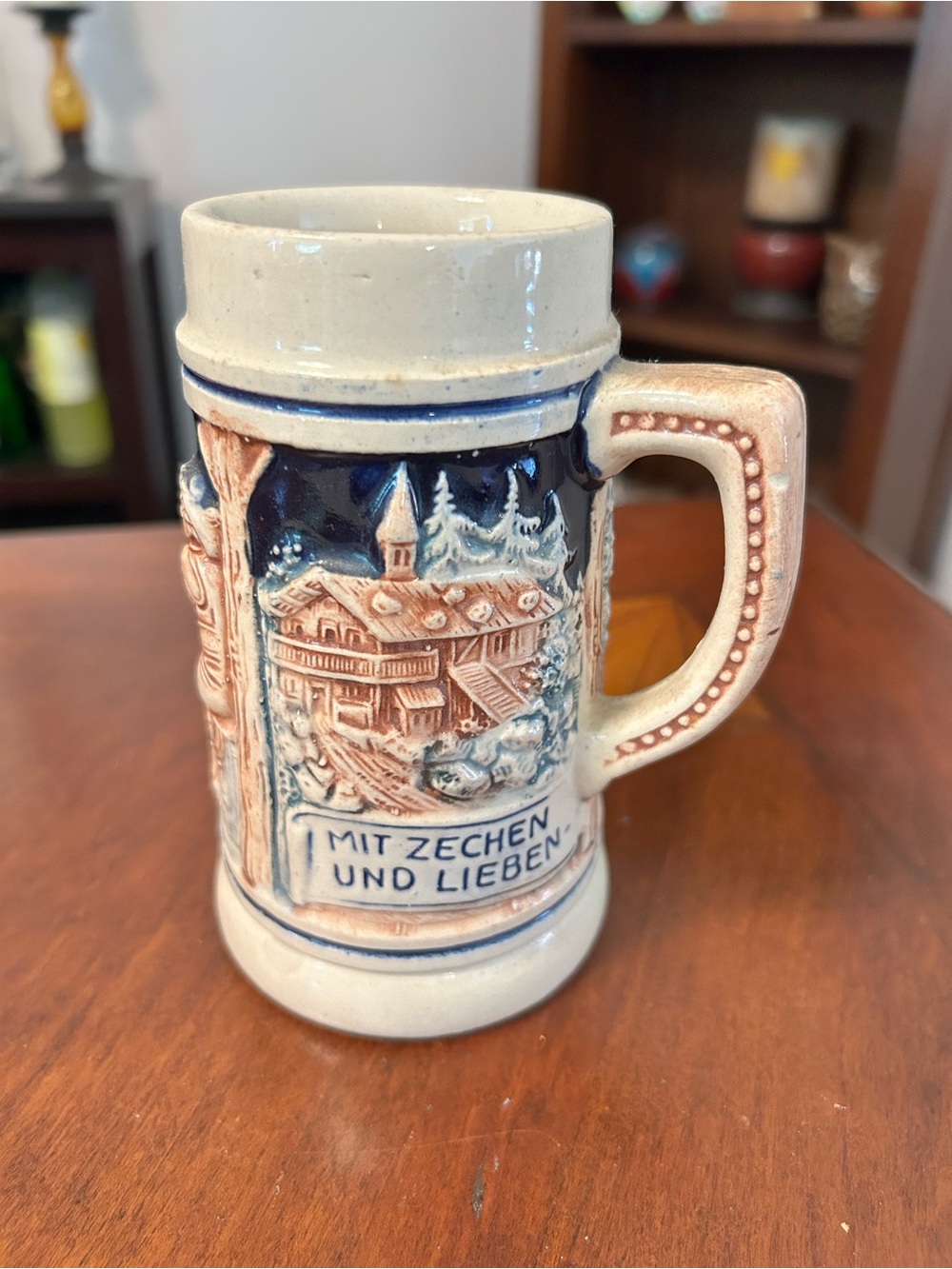 Vintage German Ceramic Beer Stein